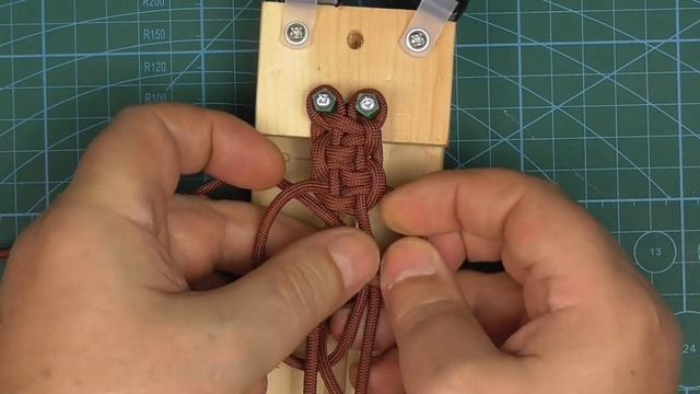 Paracord bracelet. Браслет мужской из паракорда 550 своими руками. смотреть онлайн