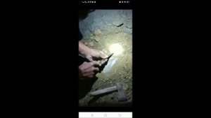 Зуб мегалодона на глубине 15 метров