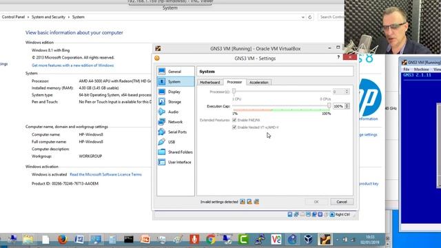 VirtualBox nested virtualization: Now supported with version 6.0 on AMD processors! Great for GNS3! смотреть онлайн