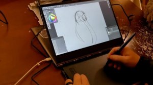 Huion tablet review Inspiroy H580X by an artist