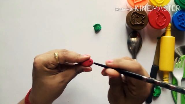 How to make fruits using clay I Miniaturize Clay fruits I Modelling Clay for Kids I DIY activity I смотреть онлайн