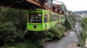 ??Вуппертальская подвесная железная дорога | Wuppertal suspension railway |Wuppertaler Schwebebahn