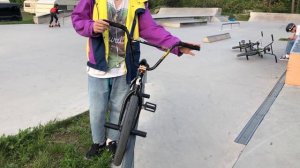Как сделать ДАБЛ ПЕГ ХАРД 180 на БМХ ( HOW TO DOUBLE PEG HARD 180 BMX )