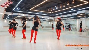 I will Survive (Intermediate) line dance | Withus Korea, Seoul