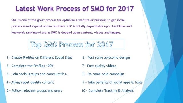 SEO & SMO Services for 2017