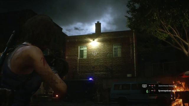 Resident Evil 3 Remake (Прохождение на PS 4 pro) # 8: Схватка с адским псом Немезисом)
