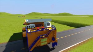 СМОЖЕТ ЛИ ЛЕГО МАШИНА ОСТАНОВИТЬ ОГРОМНЫЙ БЕЛАЗ В BRICK RIGS? | ЛЕГО ЭКСПЕРИМЕНТ В BRICK RIGS!