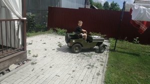 Детский джип виллис