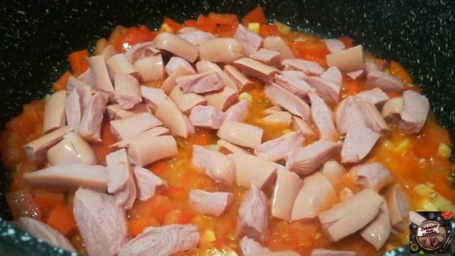 Лапша быстрого приготовления на сковороде,очень вкусно и просто.