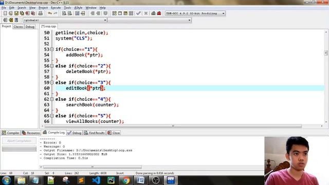 C++ Library Management System | 11. Debugging Portion смотреть онлайн