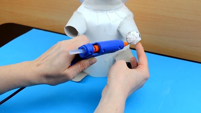 Как сделать Мишку из бумажных роз без пенопластовой основы