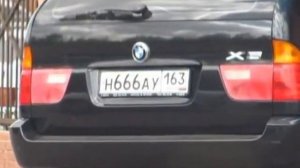 Блатные номера на BMW. Подборка.
