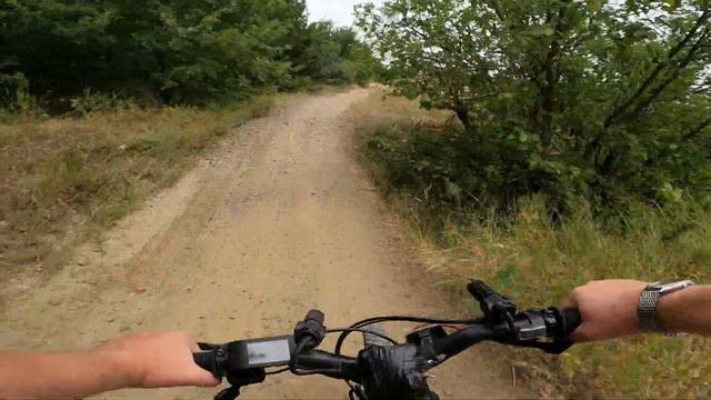 Электровелосипедная прогулка по лесу. Тест GoPro 9.