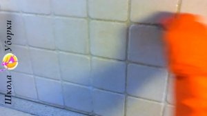 Как  быстро отмыть КАФЕЛЬ НА КУХНЕ в зоне ПЛИТЫ | Очищаем кафель от жира