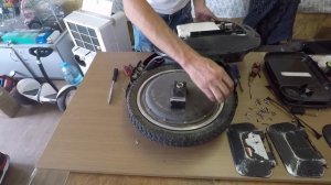 Ремонт моноколеса GotWay Tesla v2 (замена камеры).