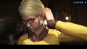 Injustice 2 - Супергёрл против Харли Квинн - Intros & Clashes (rus)