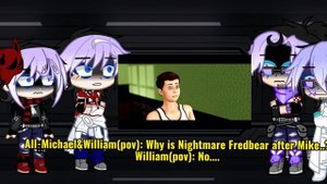 Some Aftons react to Fnaf 4 || Too Far || Part 3/? || My AU || Fnaf x Gacha Life 2 ||