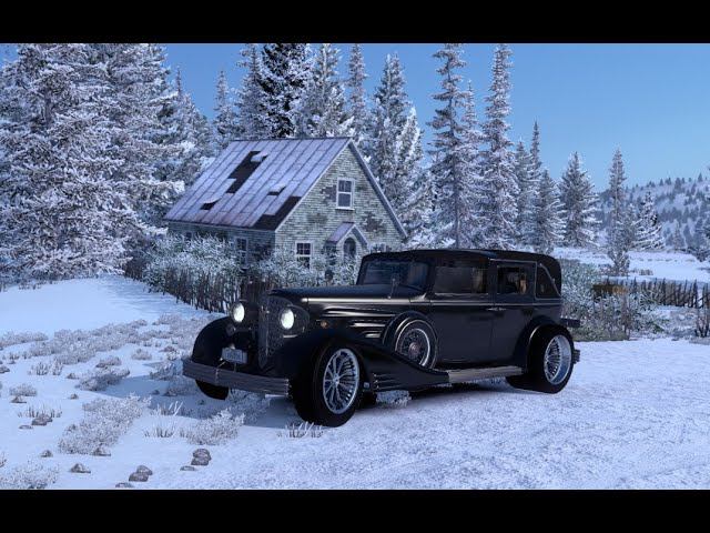 [ATS] Cadillac V16 1930_Passajerros cruise_Hidden Road Around Tompson Falls (18 wheels of steel) смотреть онлайн