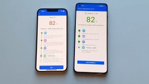 IPHONE 14 VS ONEPLUS 11 - ANTUTU TEST (APPLE A15 VS SNAPDRAGON 8 GEN 2)