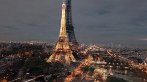 Париж с высоты птичьего полёта/Съёмка с квадрокоптера