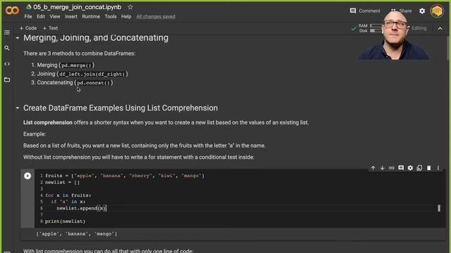 Pandas Basics: Merge, join, concat