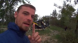 На скутере по Крыму. Поездка на гору Ай Петри. Трэшбичтур чать ВТОРАЯ