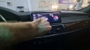 Установка HD Андройда в BMW X5 E70