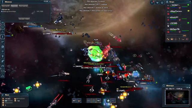 Dark Orbit AG1 - Misión Vida por ojo (300 aliniator) смотреть онлайн