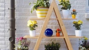 ЭТАЖЕРКИ И СТЕЛЛАЖИ для цветов. Идеи для дома и двора