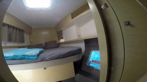 Обзор катамарана Helia 44 2014 Fountaine Pajot. Часть 3.Салон Каюты HD.