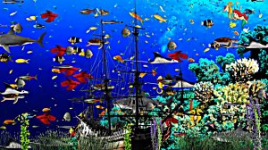 Футажи! Футаж На Дне Морском 2 от Киностудии Мудрого Кота Тимофея!