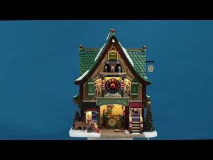 Lemax Рождественский домик Часовщика арт 15734