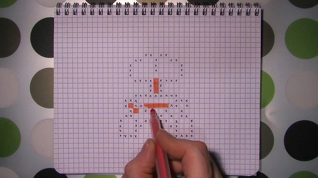 Как Рисовать Робота по Клеточкам #pixelvideo смотреть онлайн