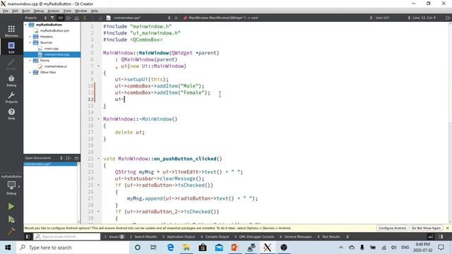 C++ Programming on Linux Qt ComboBox смотреть онлайн