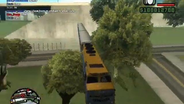 GTASA: epic train glitch смотреть онлайн