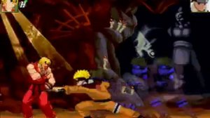 street fighter vs naruto Ultimate battle