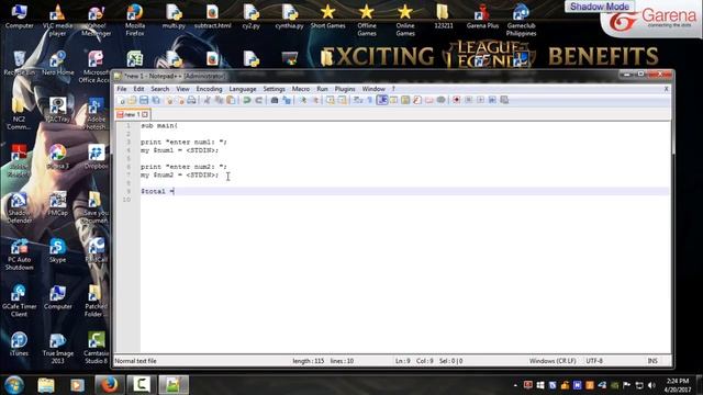 Perl language presentation смотреть онлайн