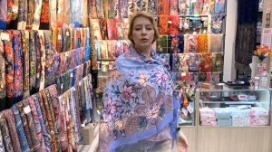 Шелка Елены Жуковой. ???Павловопосадские платки в Минске. Светлана
