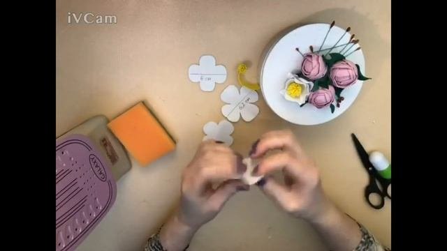 ОФОРМЛЕНИЕ ШКАТУЛКИ ЦВЕТАМИ ИЗ ФОАМИРАНА. Своими руками.
