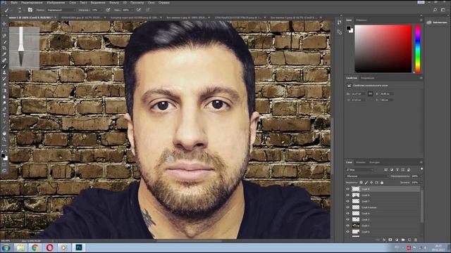 Фотошоп (Создание аватарки) смотреть онлайн