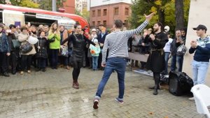 Фестиваль Тбилисоба Танцы на улице