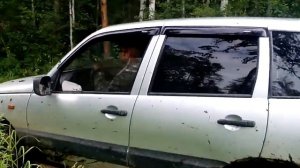 нива и шнива покатушки в лесу
