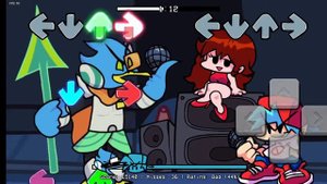 Играем в FNF vs Berdly🐦(Сори за тихий голос, включите звук погромче)