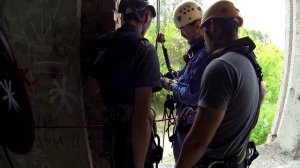 Вывешивание на веревки