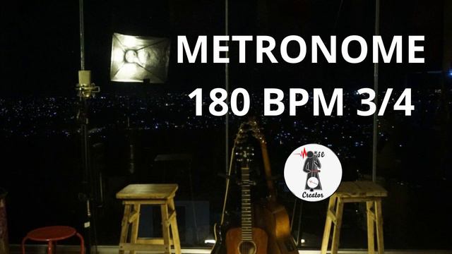METRONOME 180 BPM 3/4 смотреть онлайн