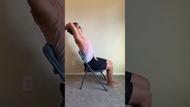 Seated Eagle Pose | Chair Yoga