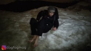 ОН ПРОШЁЛ БОСИКОМ 500м ПО СНЕГУ ЗИМОЙ!!!