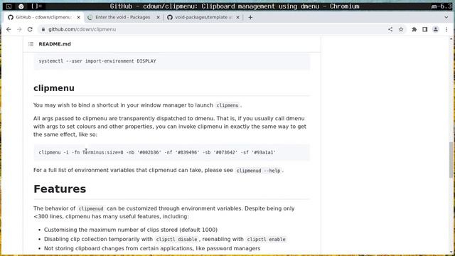 Awesome clipboard manager Clipmenu. смотреть онлайн
