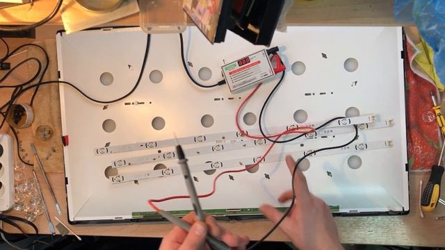 Ремонт ЖК телевизора LG 32LA620V, пропало изображение нет LED подсветки. Диагностика и замена. смотреть онлайн