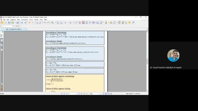 Tutorial of FSO and FSS of gravity dams смотреть онлайн